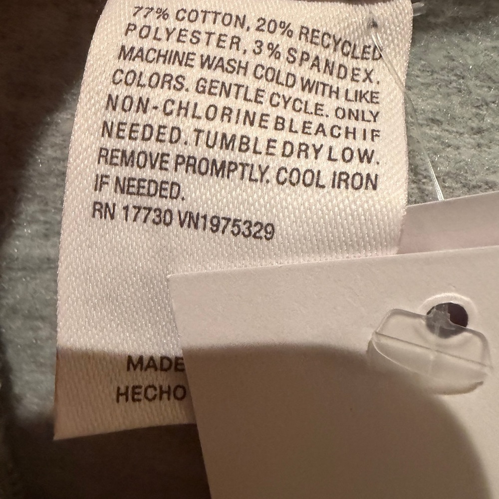Auden Gray Zip-Up Hoodie - Picture 3 of 4